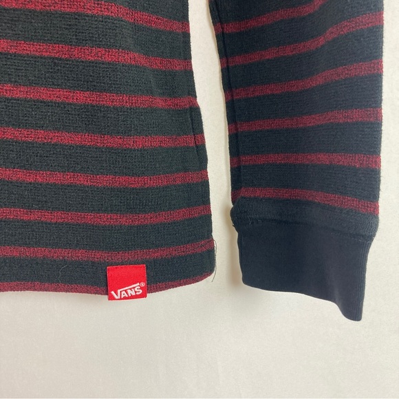 Women’s Striped Long Sleeve Top by Vans size medium - Picture 4 of 7